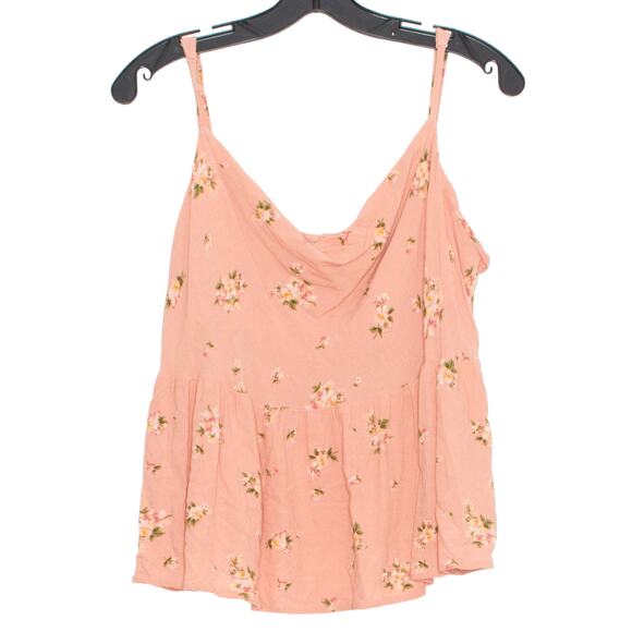 American Eagle Tank Top Boho Cottage Coquette Fairy Lolita Cowl Kawaii Neck XXL - Picture 1 of 5